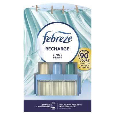 Febreze Désodorisant Recharge Linge frais, 1  recharge