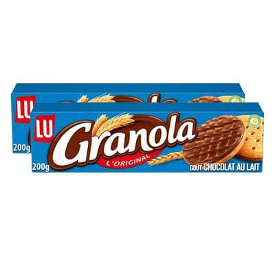 Granola Chocolat au Lait, Lot de 2x200g