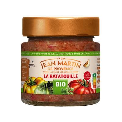 Jean Martin de Provence Ratatouille bio en bocal, 350g