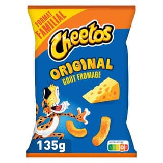 Cheetos Biscuits soufflés original goût fromage, 135g