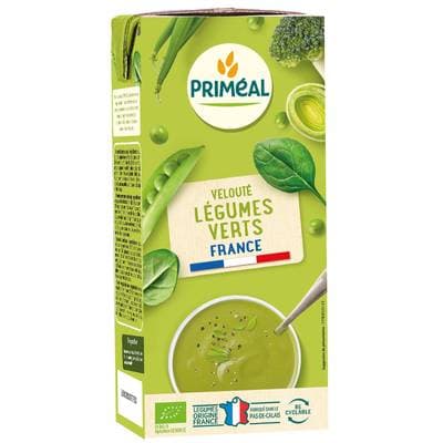 Priméal Velouté de légumes verts bio , format individuel, 33cl