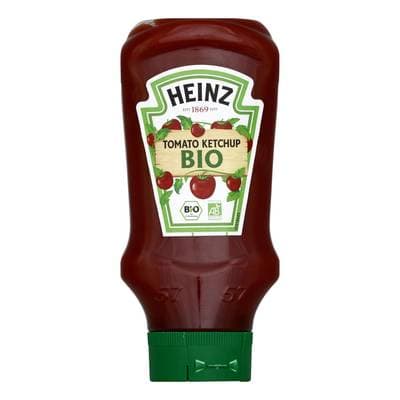 Heinz Tomato Ketchup Bio en Flacon Souple Squeeze Top Down, 580g