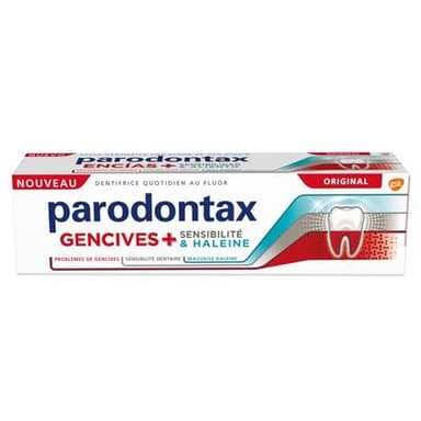 Parodontax Dentifrice sensibilité dentaires, gencive & haleine, 75ml