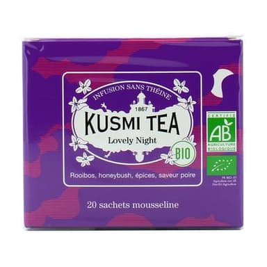 Kusmi Tea Infusion Lovely Night Bio, 20 sachets