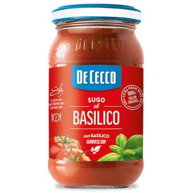 De Cecco Sauce Tomate Basilic, 200g