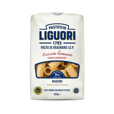Pastificio Liguori Pâte Rigatoni IGP, 500g