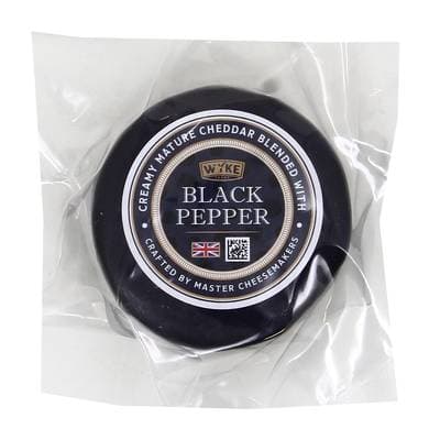 Wyke Farms Cheddar Poivre Noir, 100g