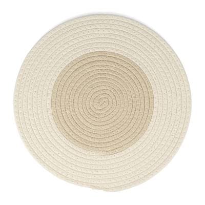 Collection Piff Set de table 35cm cream white Piff, 1 pièce