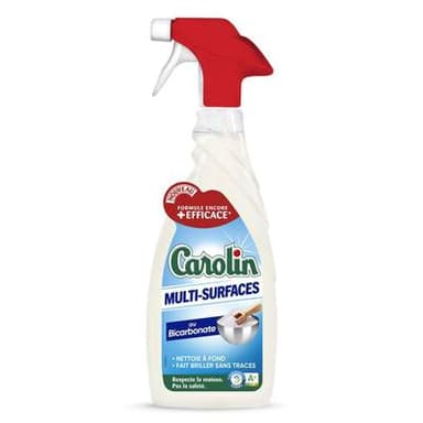 Carolin Nettoyant Ménager Multi-Surfaces Bicarbonate Activ+, 650ml