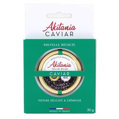 Akitania Caviar Nouvelle Récolte IGP, 30g