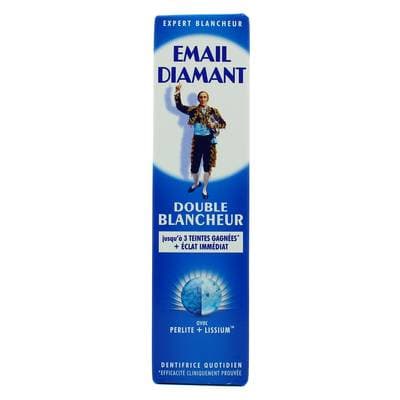 Email diamant Dentifrice double blancheur arôme menthe fraîche, 75ml