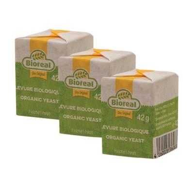 2050000372261 - Bioreal - Levure Fraîche Bio en Cube
