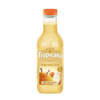 Tropicana Pure Douceur Jus poire, pomme et abricot, 90cl