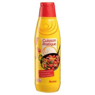 Auchan Margarine liquide pour cuisson, 500ml