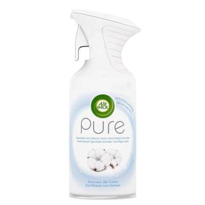 Air Wick Désodorisant pure d'Air Coton, 250ml