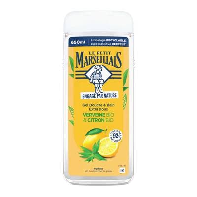 Le Petit Marseillais Gel douche Verveine citron, 650ml