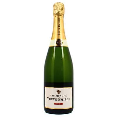 Veuve Emille Champagne Demi-sec, 75cl