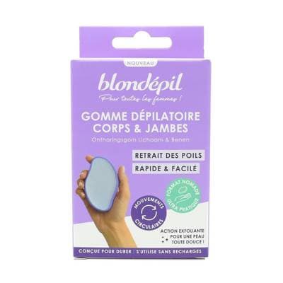 Blondepil Gomme Epilatoire Corps et Jambes, 1 pièces