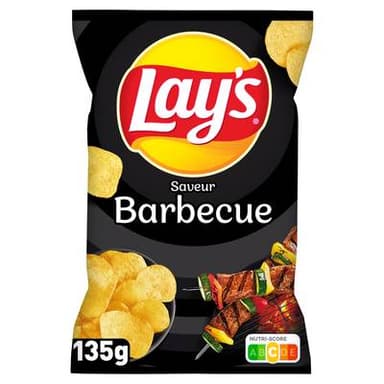 Lay's Chips saveur barbecue, 135g