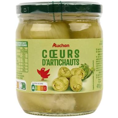 Auchan Coeurs d'Artichauts, 240g