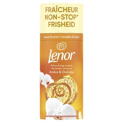 Lenor Parfum de Linge Perles Ambre et Orchidée, 155g