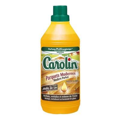 Carolin Nettotant parquet aux extraits de l'huile de lin, 1L