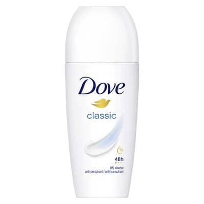 Dove Déodorant Femme Anti-Transpirant Classic, 50ml