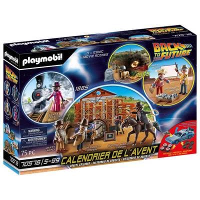 PLAYMOBIL® Christmas Calendrier de l'Avent Retour vers le futur- Western- Part III, 70576