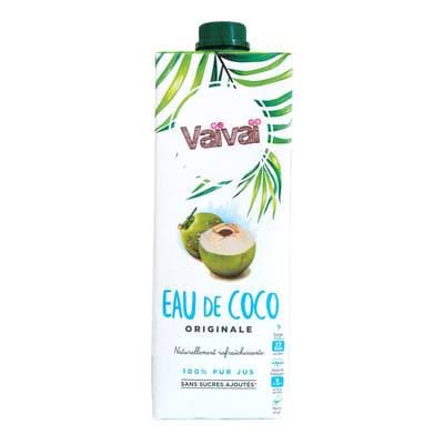 Vaïvaï Eau de coco 100% naturelle, 1L