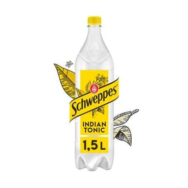 Schweppes Boisson gazeuse Indian tonic, 1,5L