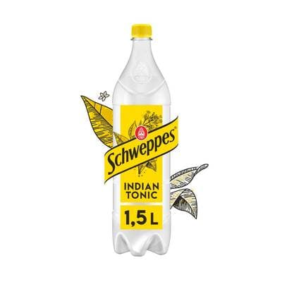 Schweppes Boisson gazeuse Indian tonic, 1,5L