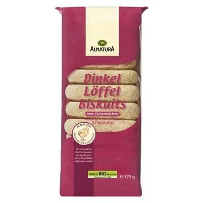 Alnatura Biscuits à la cuillère bio à l'épeautre, 125g