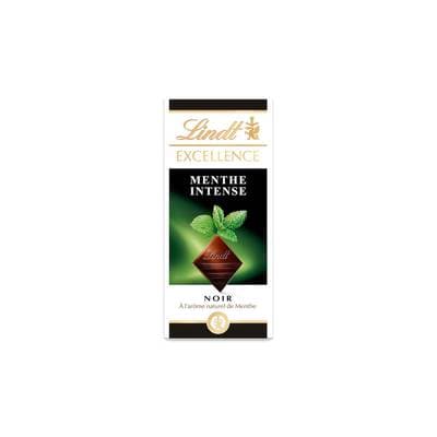 Lindt Excellence noir menthe intense, 100g