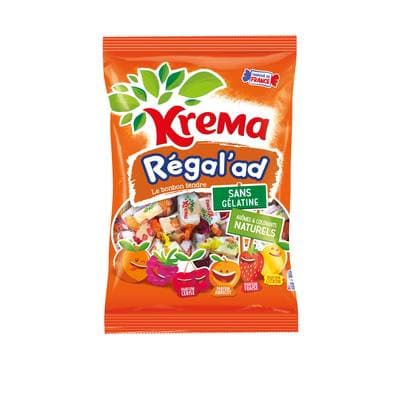 Krema Bonbons Régal'ad aux fruits, 360g