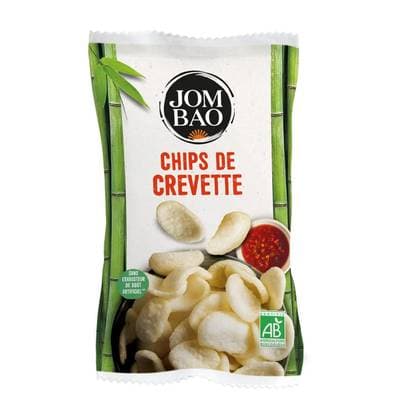 Jom Bao Chips Crevettes Bio, 50g