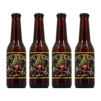 Cuvée des Trolls Bière blonde 7°, Lot de 4x25cl