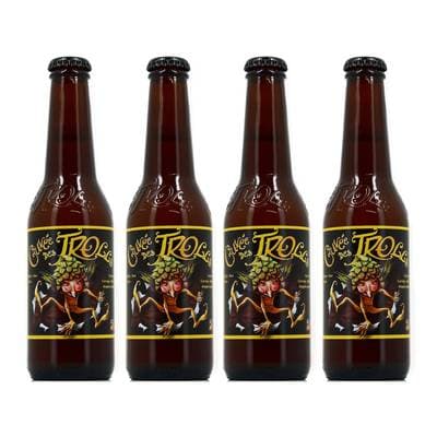 Cuvée des Trolls Bière blonde 7°, Lot de 4x25cl