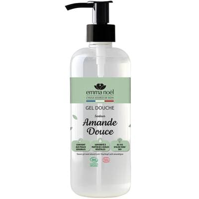 Emma Noel Gel douche Amande Douce bio, 750ml