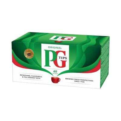 Pg Tips Thé noir Original sachet pyramide, 20 sachets