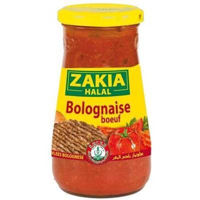 Zakia Sauce Bolognaise - Halal, 400g