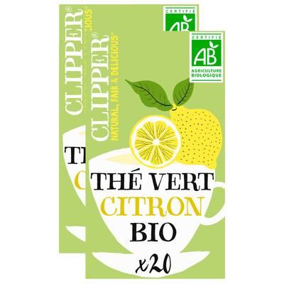 Clipper - Thé Vert au Citron Bio