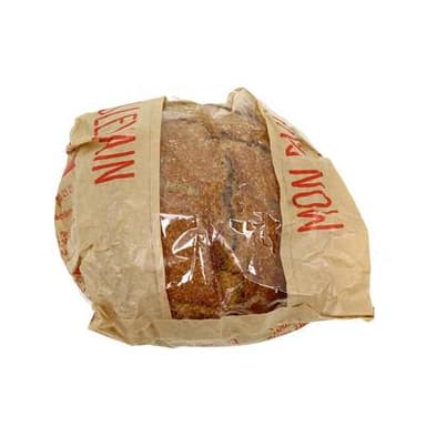 Etablissements Moulin Pain Frais Boule Intégrale Bio, 400g