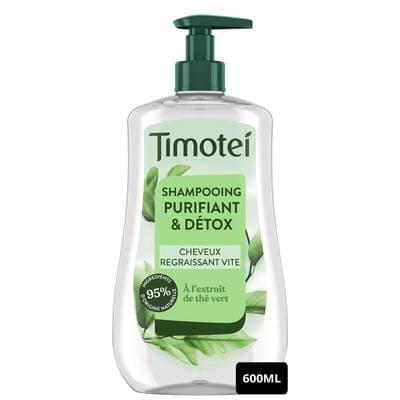 Timotei Shampoing Purifiant & Detox, 600ml