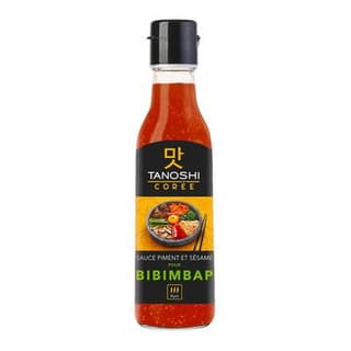 Tanoshi - Corée Sauce piment et sésame pour Bibimbap, 225ml