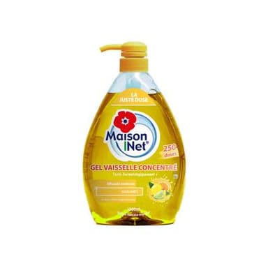 Maison Net Gel Vaisselle Concentré Agrume, 1L