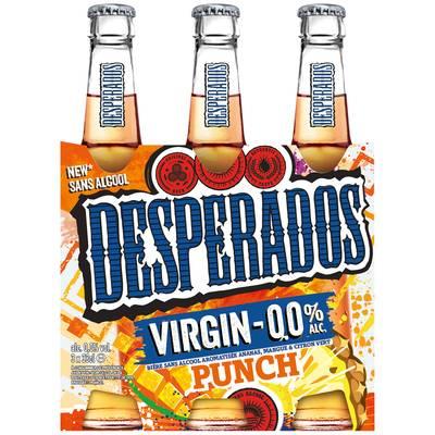 Desperados - Bière arromatisée saveur Punch 0.00°