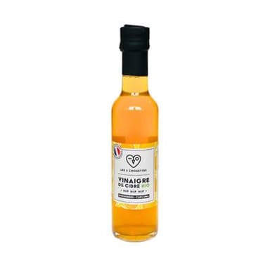 Les 3 Chouettes Vinaigre de Cidre Ginbembre Curcuma Bio, 25cl