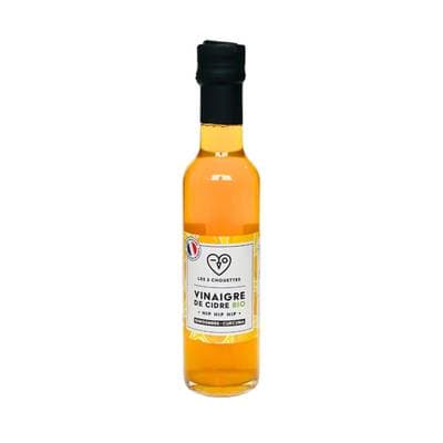 Les 3 Chouettes Vinaigre de Cidre Ginbembre Curcuma Bio, 25cl