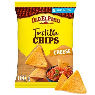 Old el Paso Chips Tortilla au Fromage, 100g