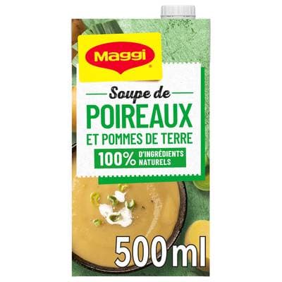 Maggi Soupe de Poireaux Pommes de Terre, 50cl